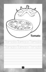 Vegetables Write & Colour ( Pre Primary Activity Book ) - Image 3
