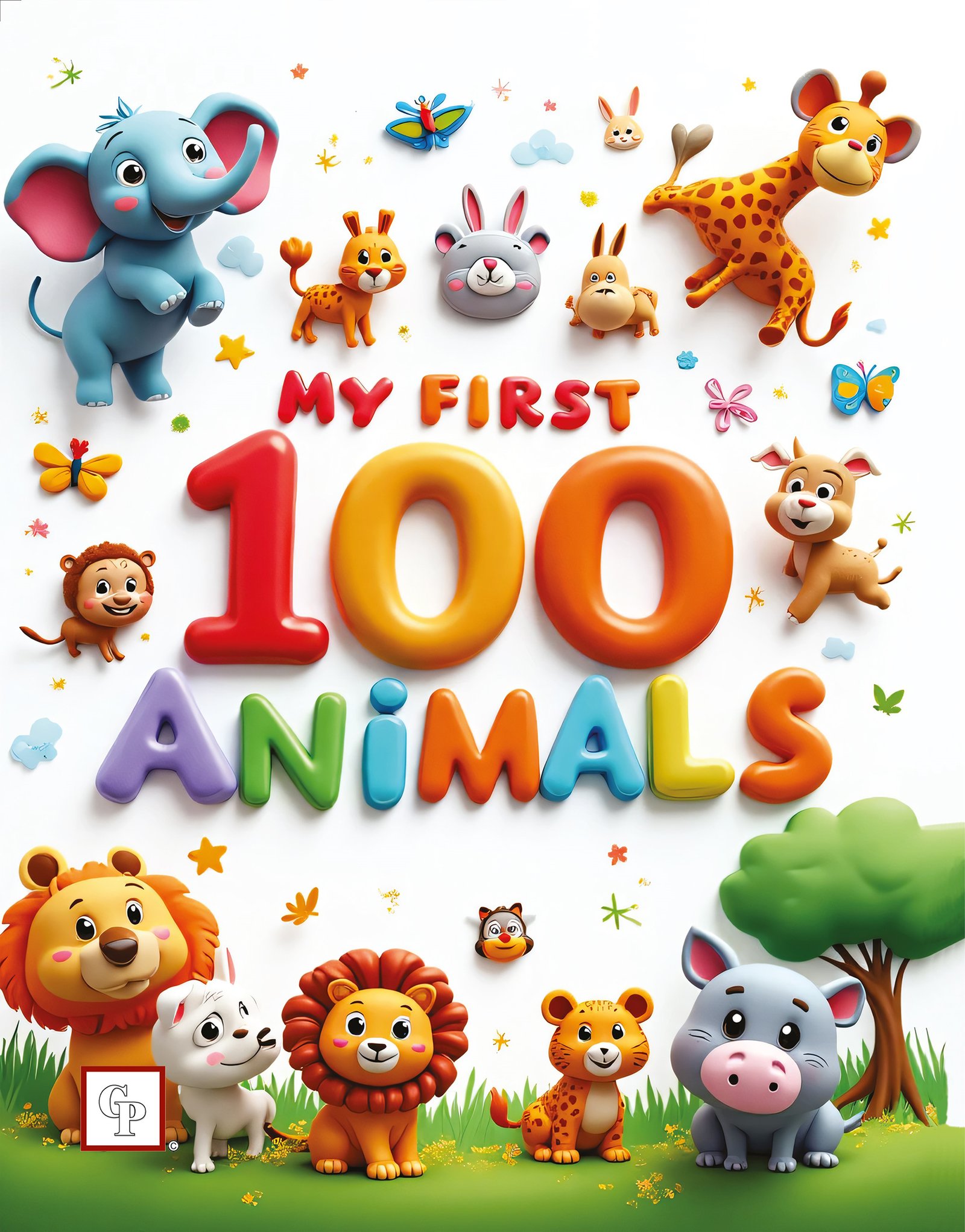 My First 100 Animals 3-10-2025 book 2 Front My First 100 Animals - Image 1