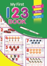 My First 123 Book ( Read Write Whipe )