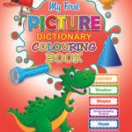 My first picture and coloring dictionary