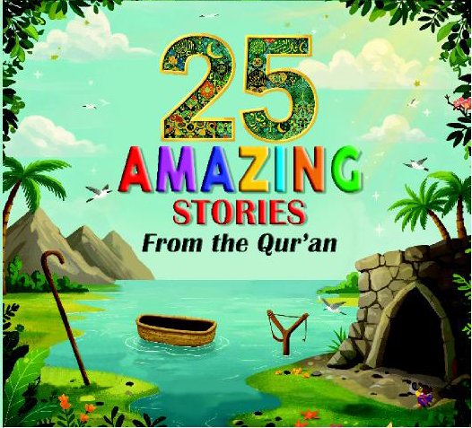 25amazingstories 25 Amazing Stories From Quran(Big Size Board Book) - Image 1