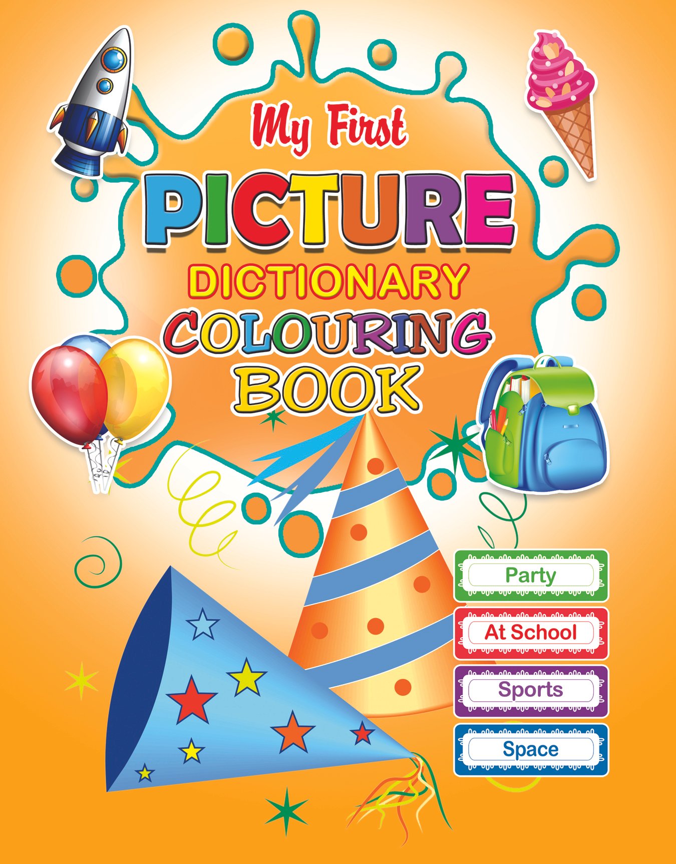 5 My first picture and coloring dictionary - Image 1