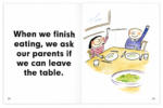 Read & Shine: A Helping Hand At Mealtimes Level K ( Soft Cover ) - Image 2