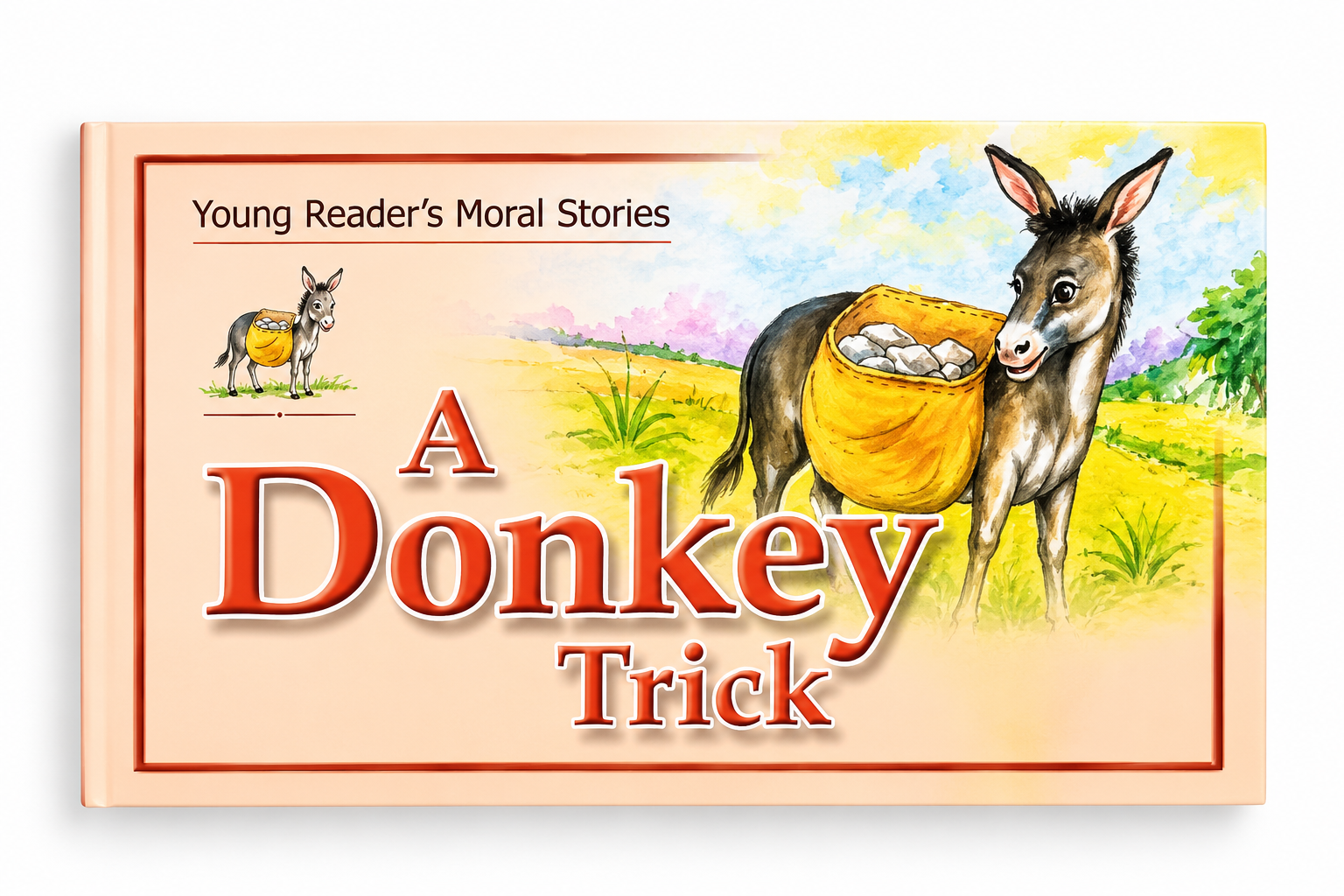 ChatGPT-Image-Jul-31-2026-02_57_44-PM A Donkey Tricks ( Young Reader’s Moral Stories ) - Image 1