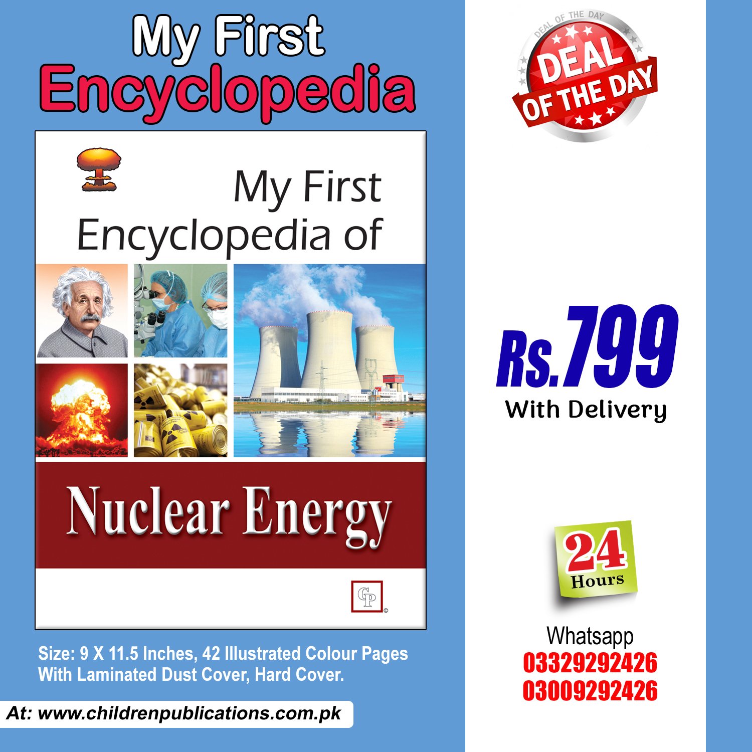 Nuclear-Power-encylopedia-1 My First Encyclopedia Nuclear Energy (Hardcover) In English - Image 1