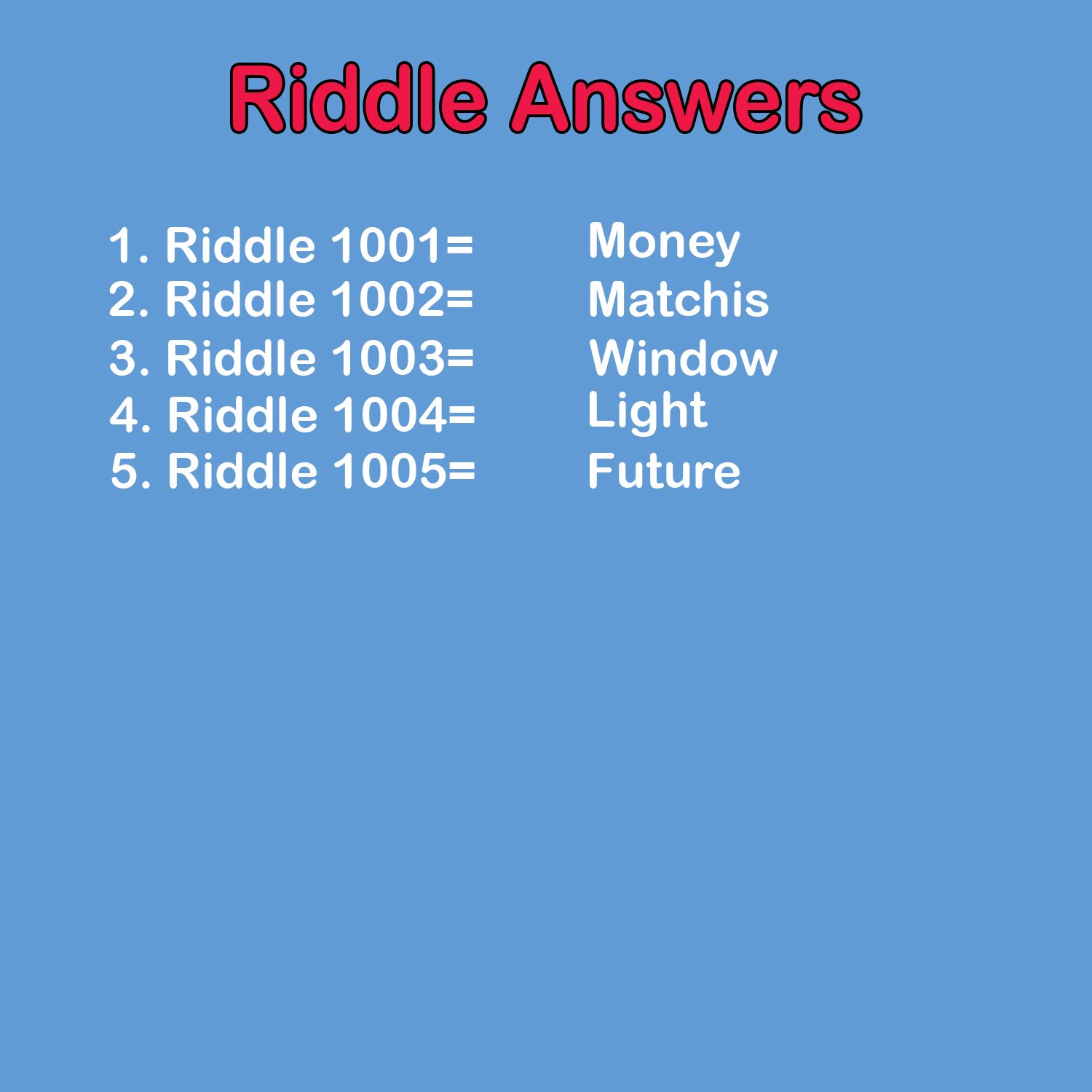 Riddles-Answer-3 Riddle Answer - Image 1