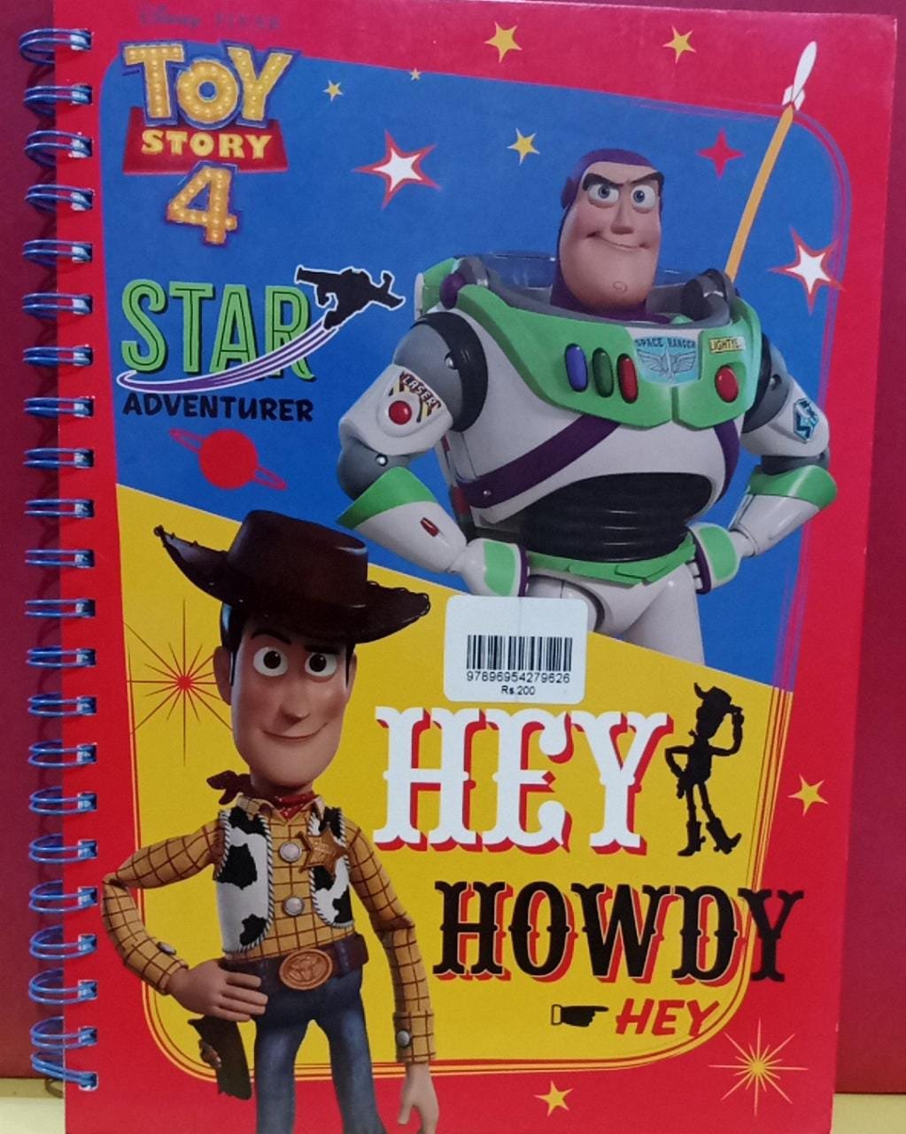 WhatsApp-Image-2021-04-13-at-2.12.07-PM Toy Story 4 Star Adventure Hey Howdy Hey ( Note Book ) - Image 1
