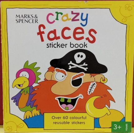 Crazy Faces Sticker Book