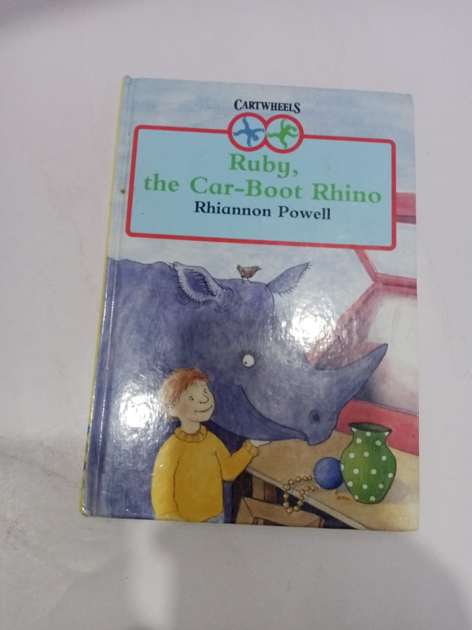 WhatsApp-Image-2021-11-17-at-3.26.35-PM Ruby, The Car-Boot Rhino By Rhiannon Powell - Image 1