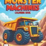 Monster Machine Colouring Book