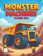 Monster Machine Colouring Book