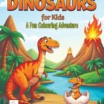 Dinosaurs For Kids A Fun Colouring Adventure