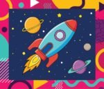My First Copy Colouring Book Space - Image 3