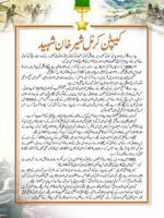 Captain Karnal Sher Khan Shaheed (Nishan-e-Haider) - Image 2