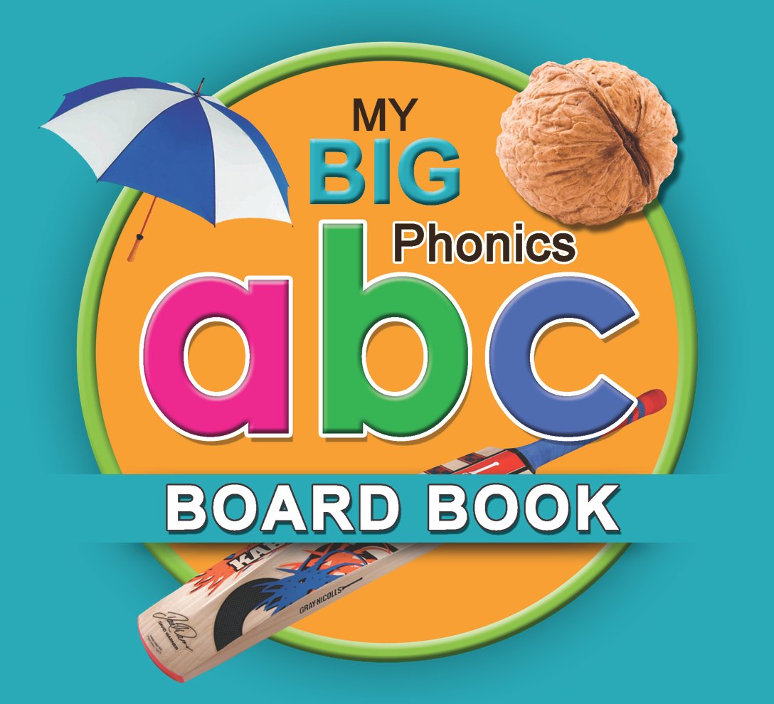 abc-phonics My Big Small abc Board Book - Image 1