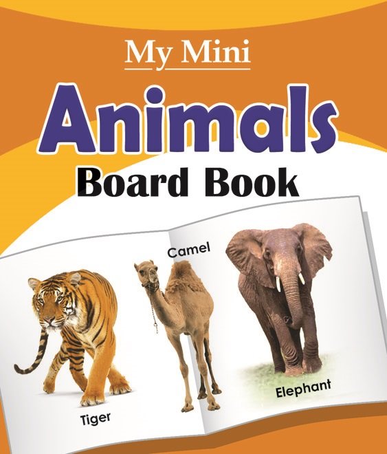 animals-2 My Mini Animals Board Book - Image 1
