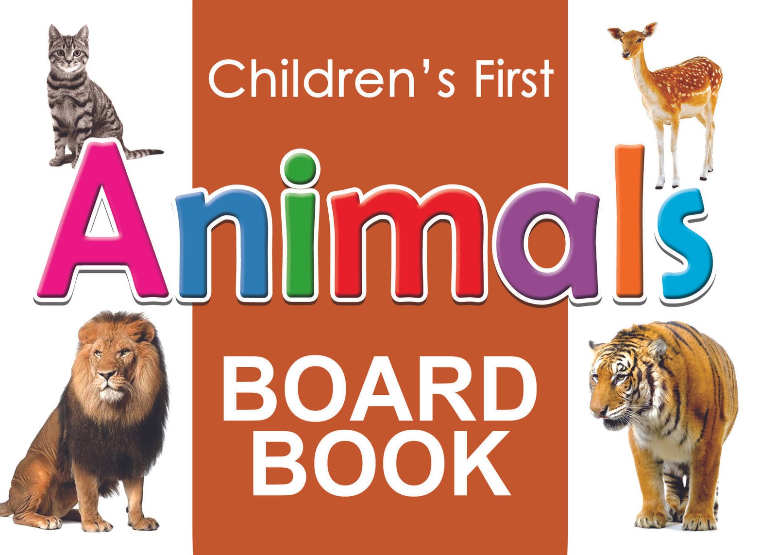 animals Children's First "Animals" Board Book - Image 1