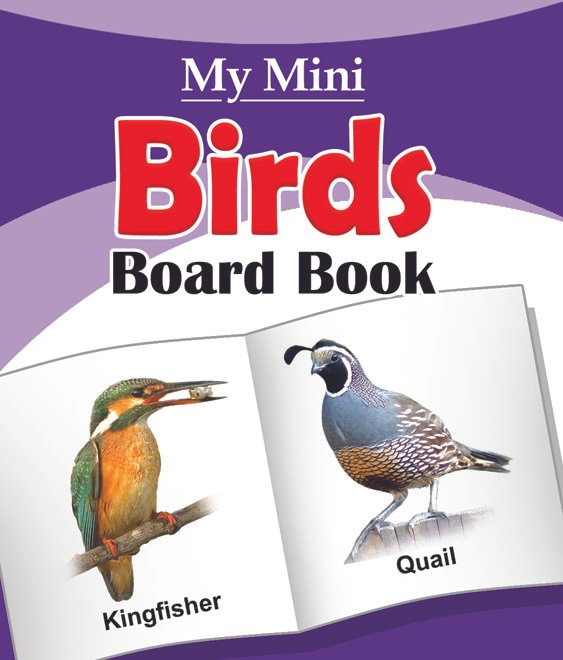 birds-new My Mini Birds Board Book - Image 1