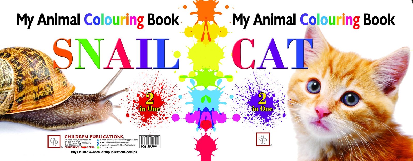 cat-and-snail-scaled Snail and Cat Coloring - Image 1
