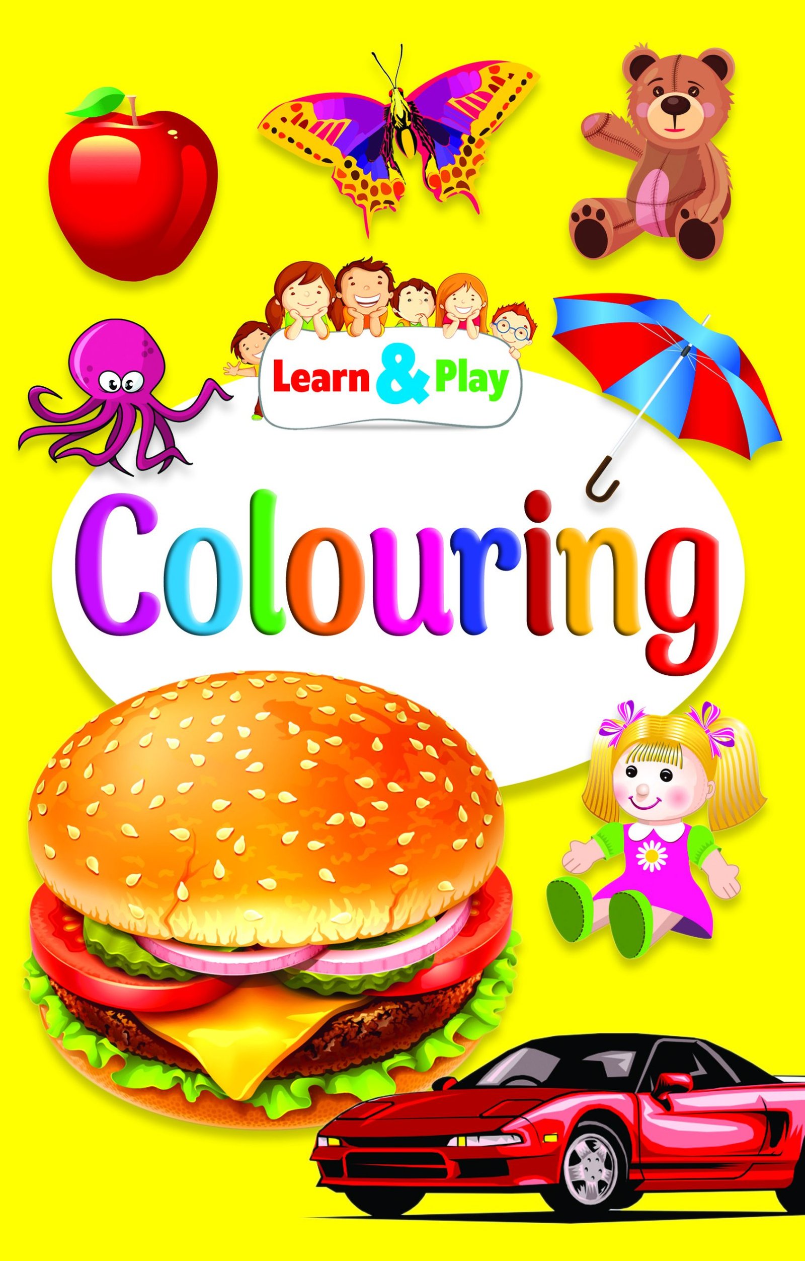 colouring-copy-scaled Colouring ( Pre Primary Activity Book ) - Image 1