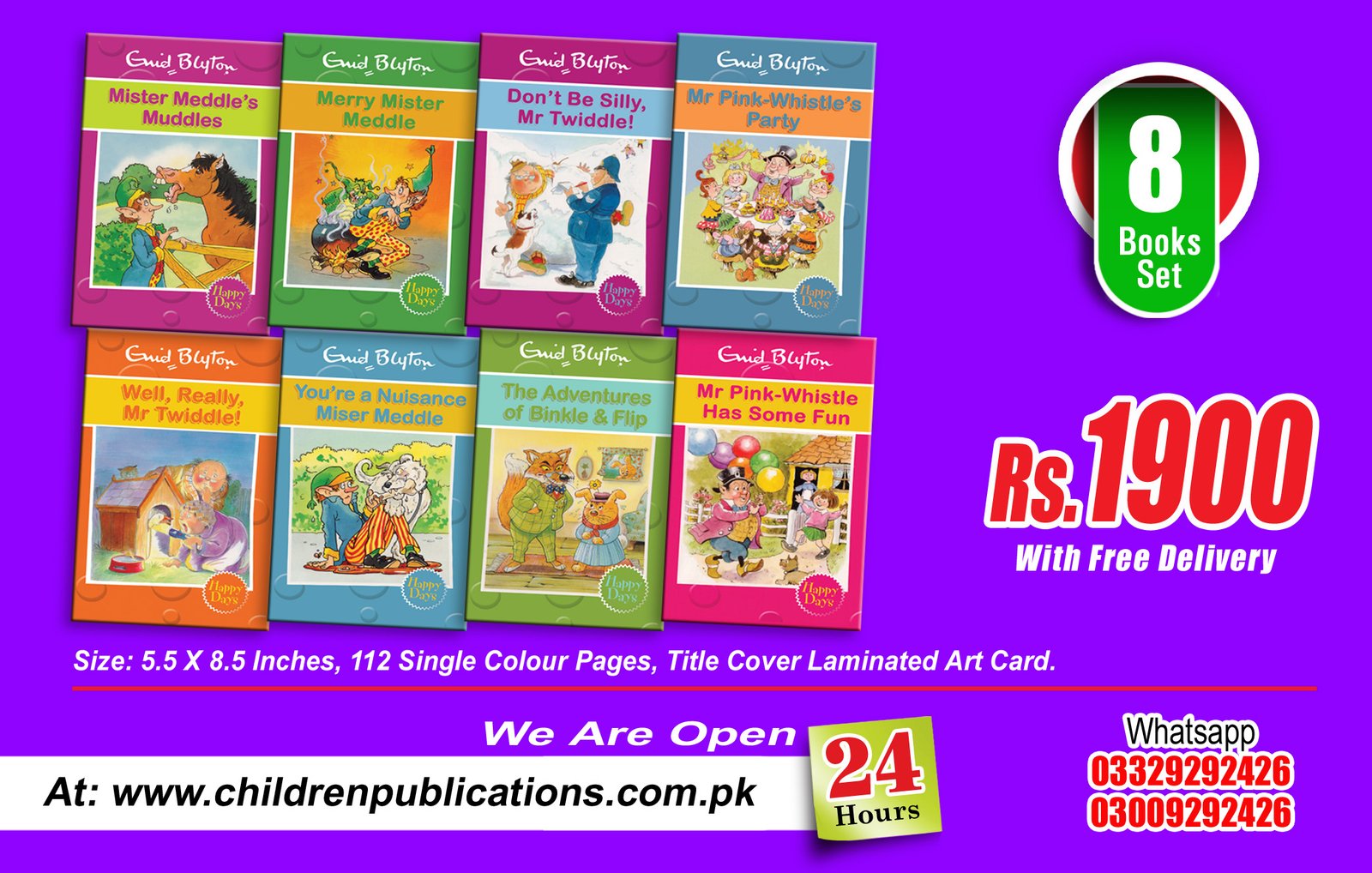 enid-blyton-8-books-happy-day-copy Enid Blyton 8 Books - Image 1