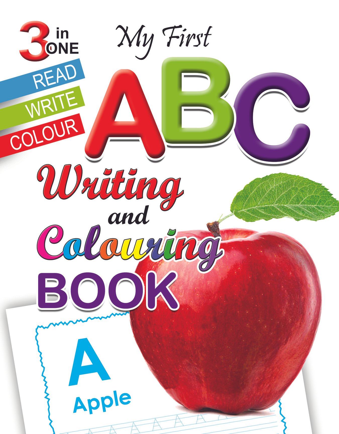 final-ABC-capital My First ABC ( Writing & Colouring Book ) - Image 1