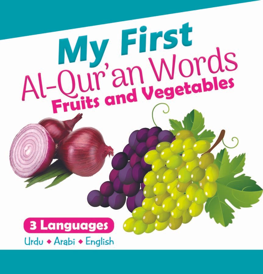 final-fruits-and-vegetables-1 My First Al Quran Words Fruits and Vegetables - Image 1