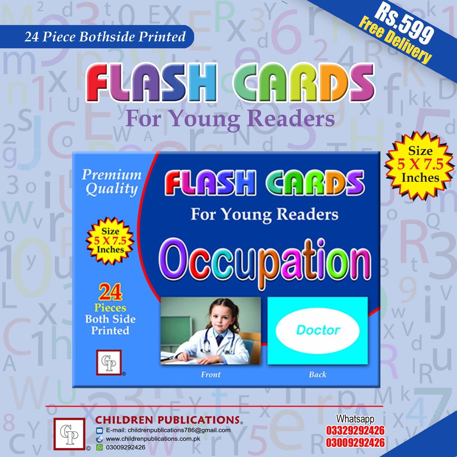 flash-cards-Occupation-Single-Deal Occupation Flash Cards - Image 1