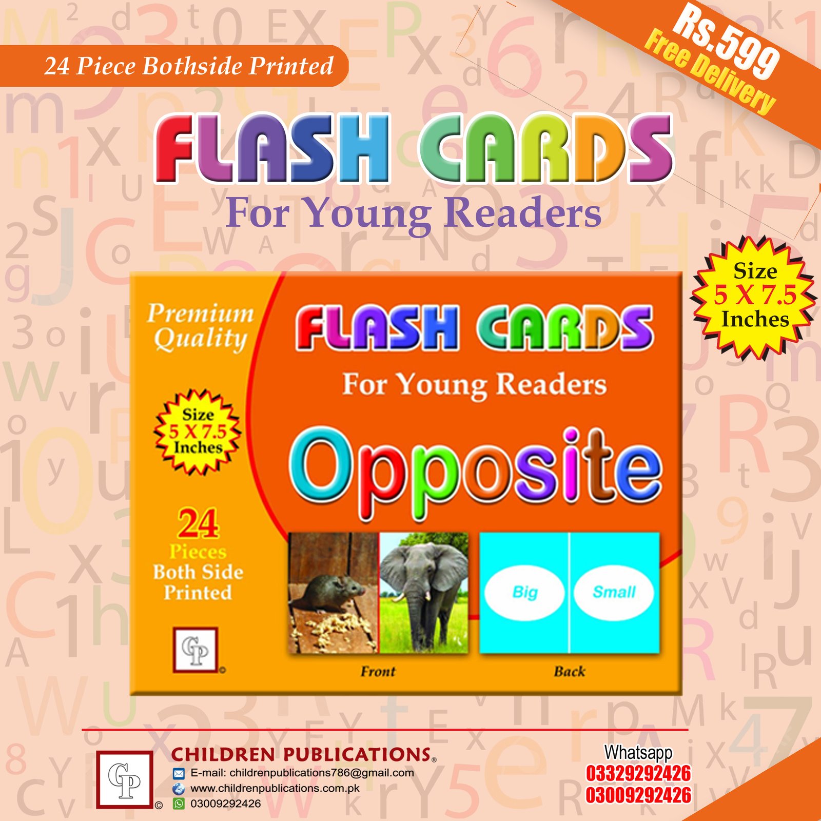flash-cards-Opposite-Single-Deal Opposite Flash Cards - Image 1