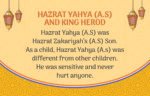 Hazrat Yahya (A.S) Prophet Stories - Image 2