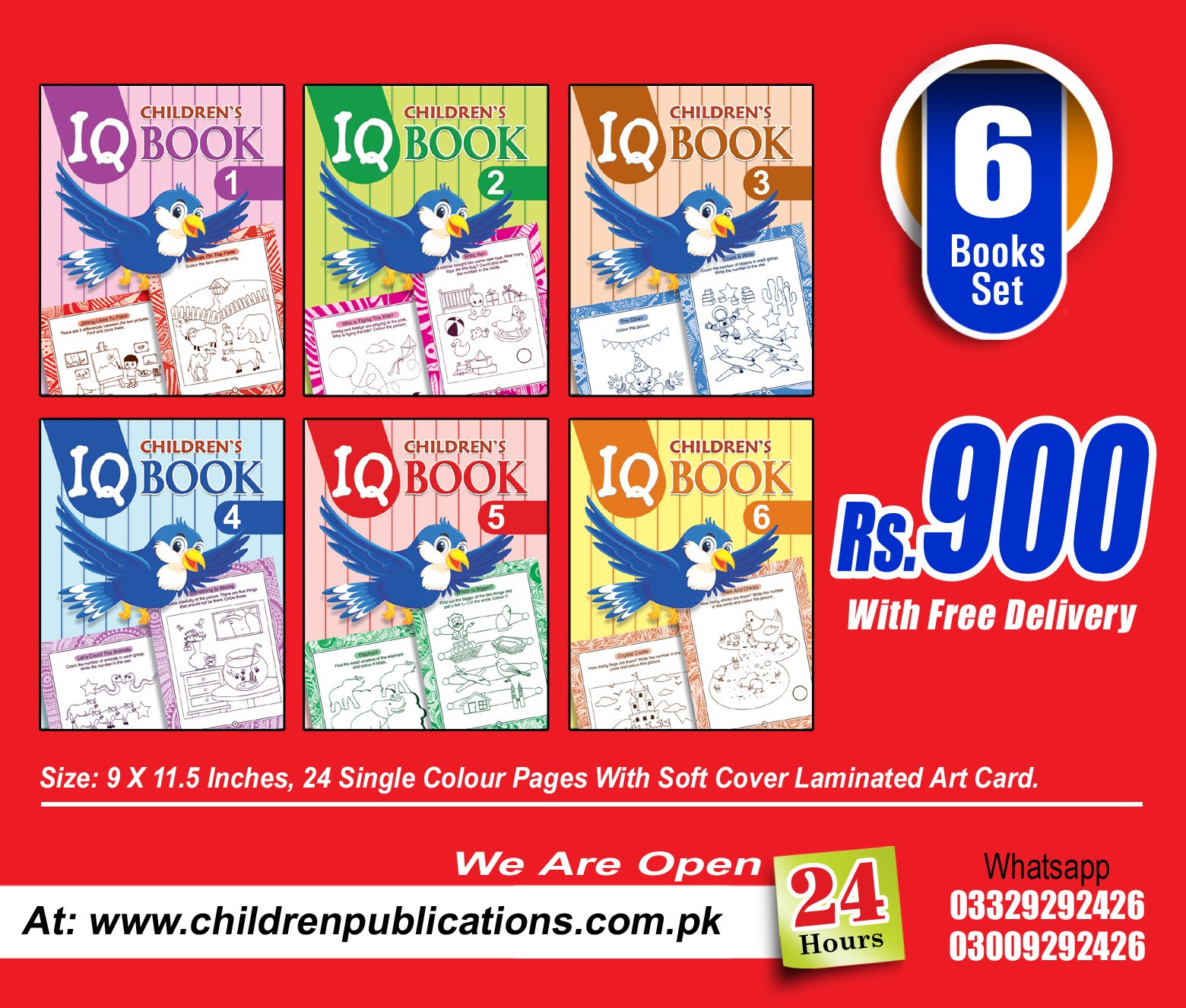 i-q-books-6-merged Iq books 6 titles - Image 1