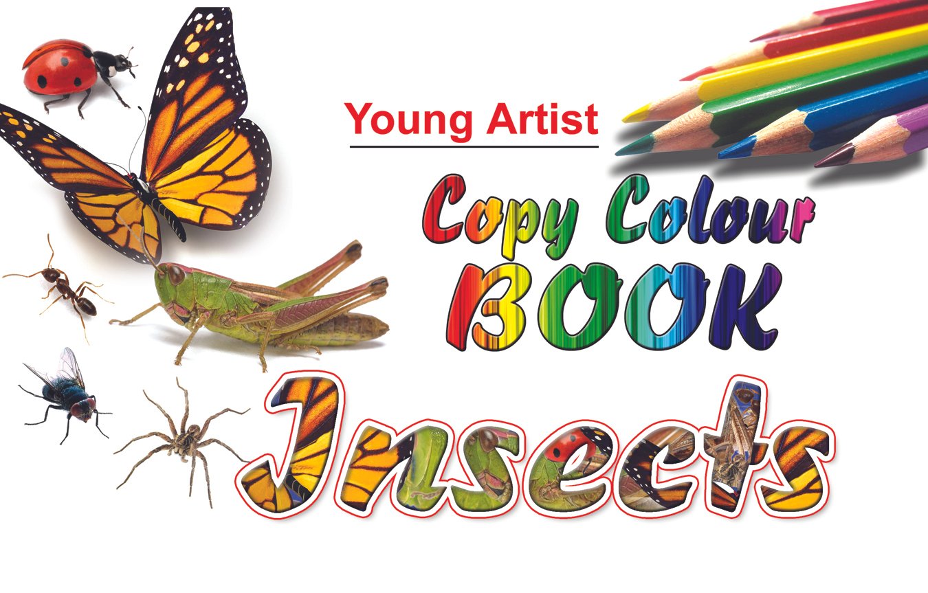 insects-2 "Insects" Young Artist (Copy Colour Book) - Image 1