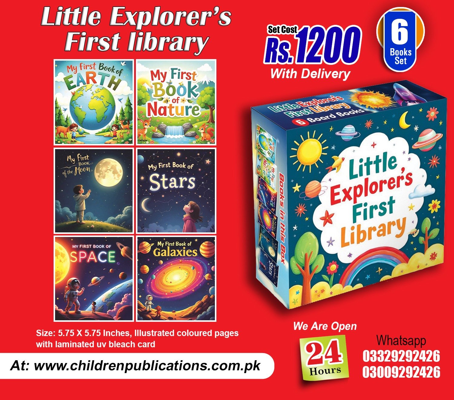k Little Explorer's First Library - Image 1