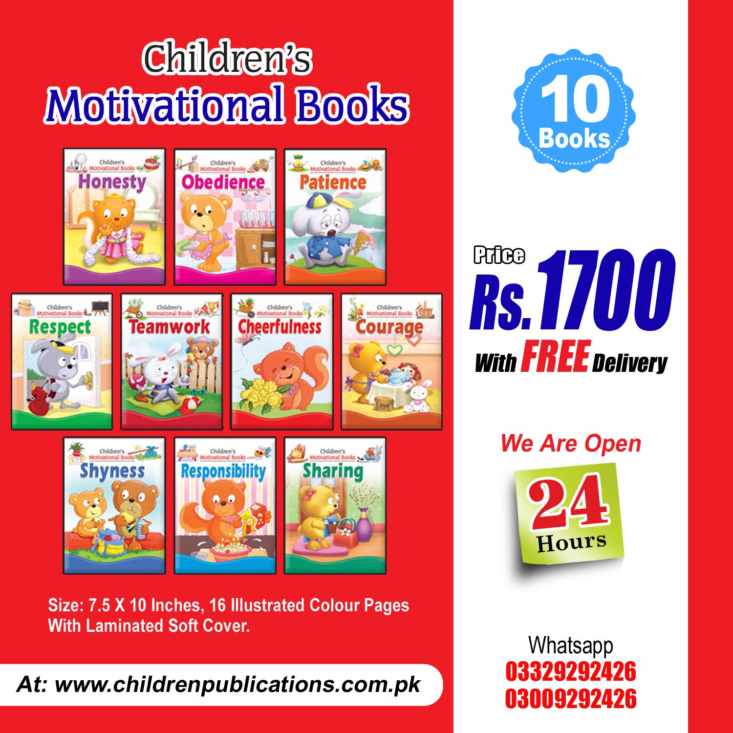 motivational-books-set-merged Children's Motivational Books (Feeling Series) - Image 1