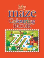 My Maze Colouring Book ( Red )