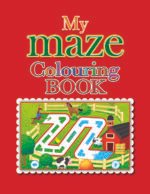 My Maze Colouring Book ( Red )