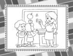 Teacher Coloring - Image 2