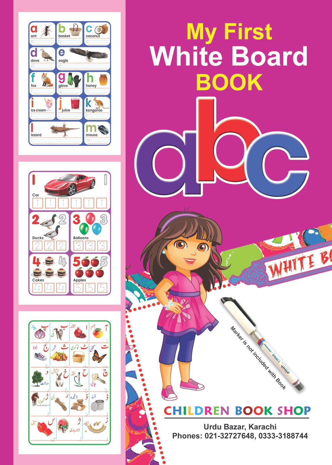 title-white-board-abc-small My First White Book abc ( Read Write Whipe ) - Image 1