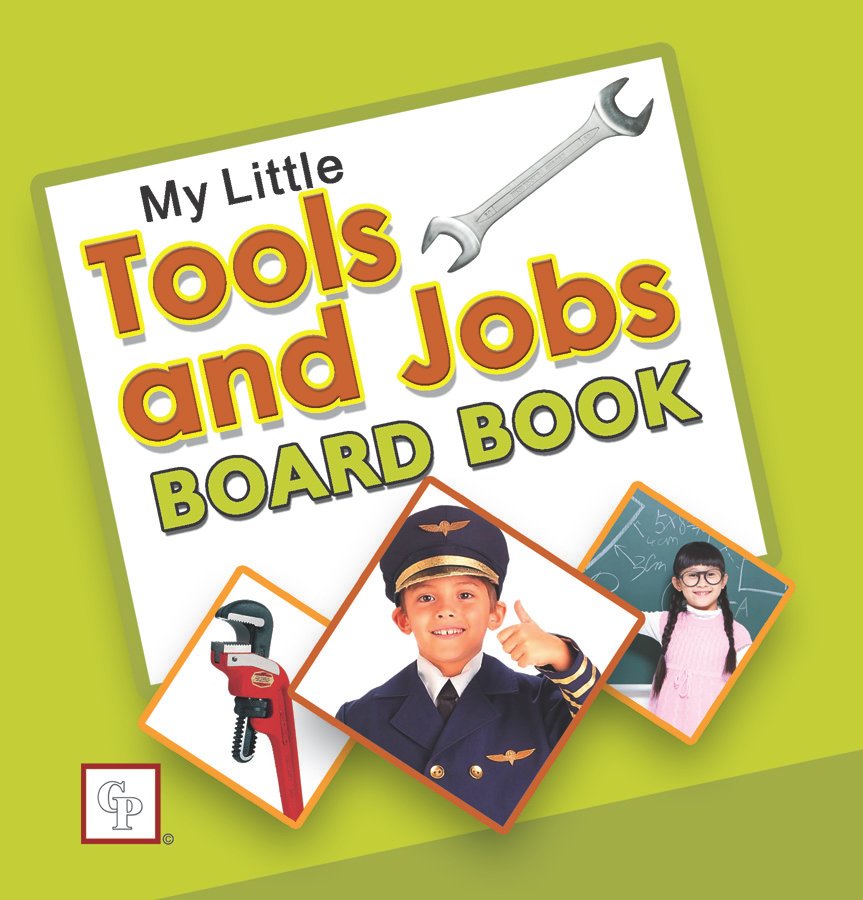 tools-and-jobs My Little Tools and Jobs Board Book - Image 1