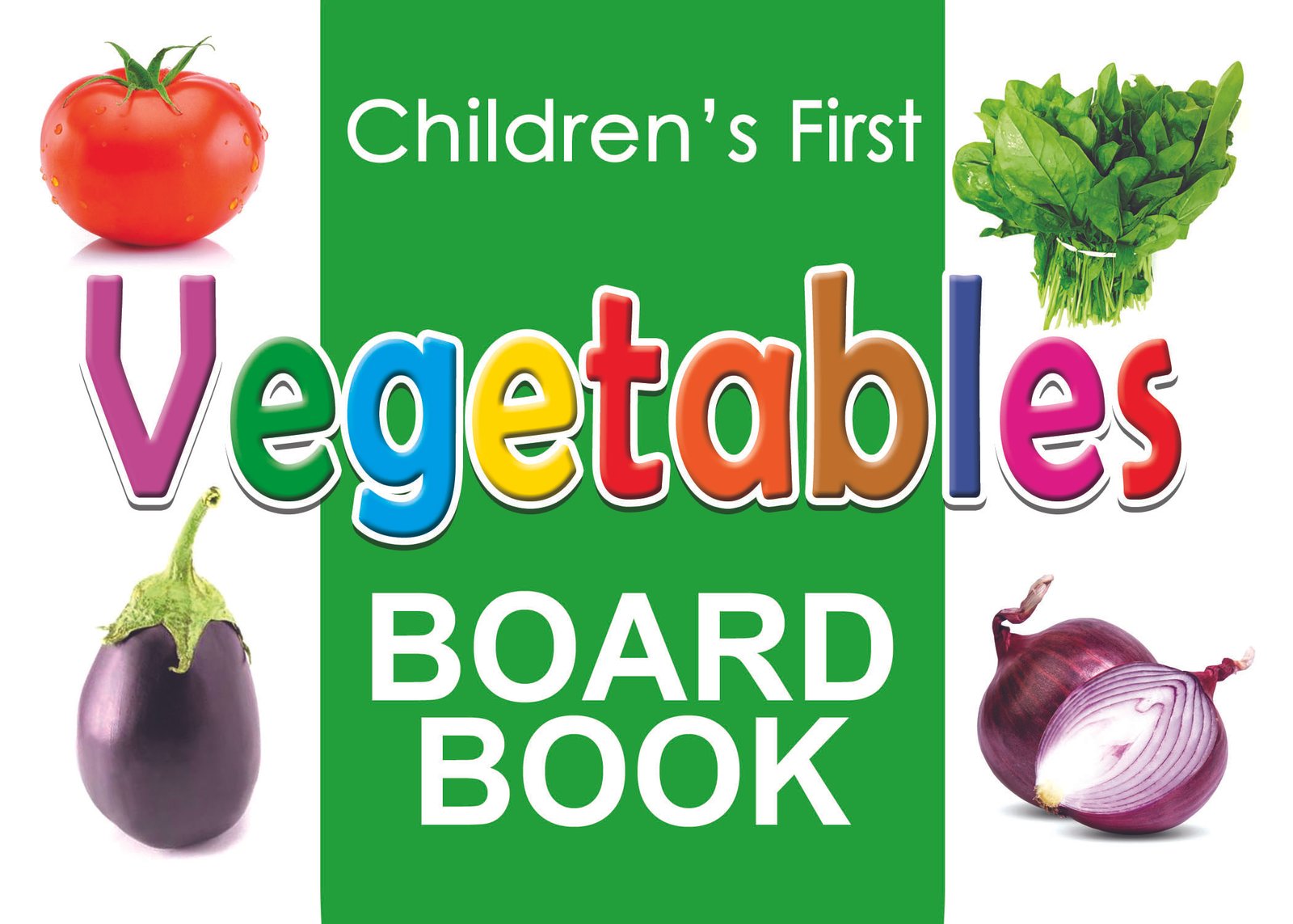 vegetables Children's First "Vegetables" Board Book - Image 1