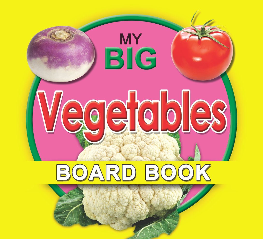 vegetables-yellow My Big Vegetable Board Book - Image 1