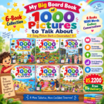 My Big Board book of 1000 Pictures to Talk About Book 6 Books Set