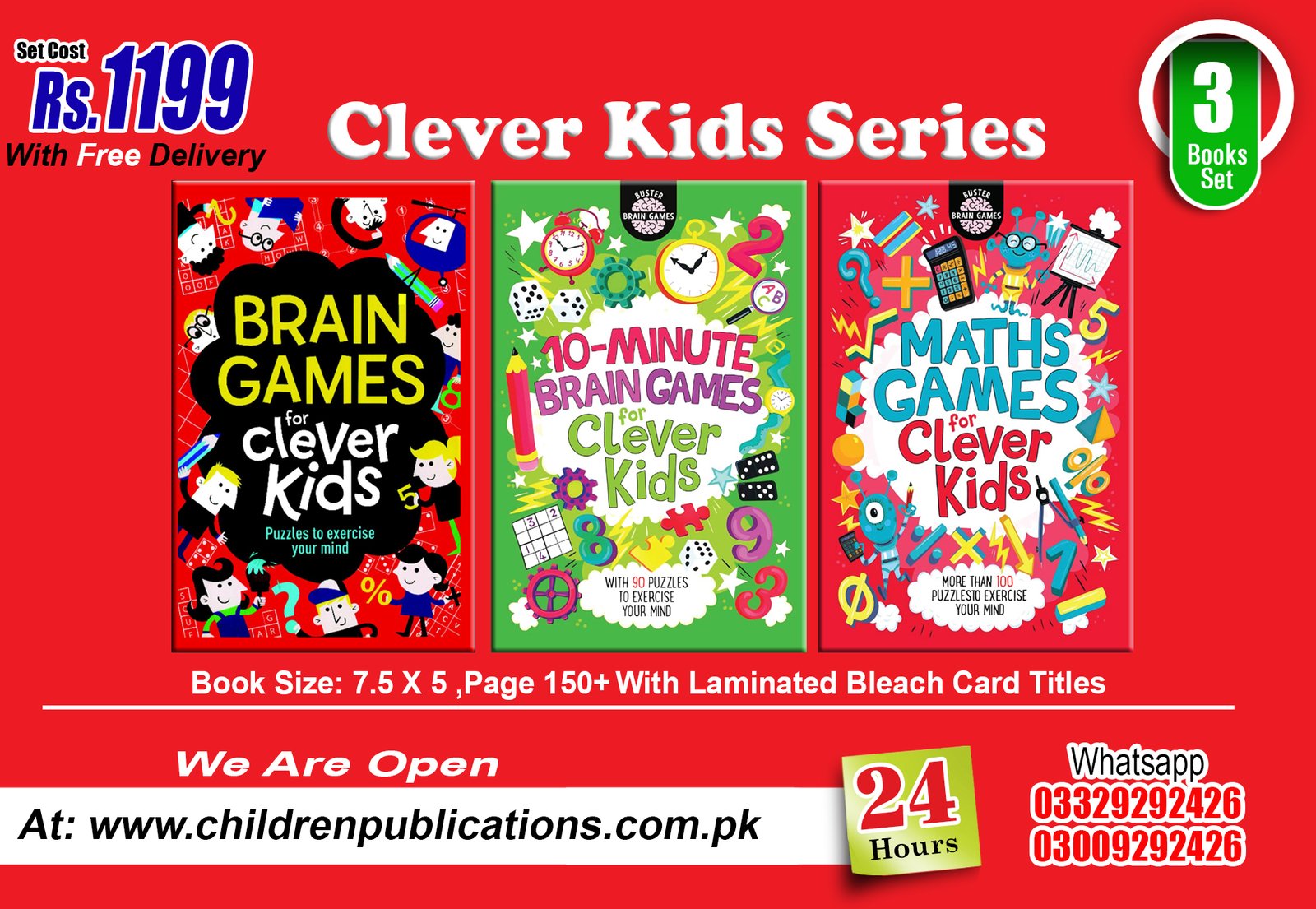 Clever-Kids-Series-1.jpg Clever Kids Series ( 3 Books ) - Image 1