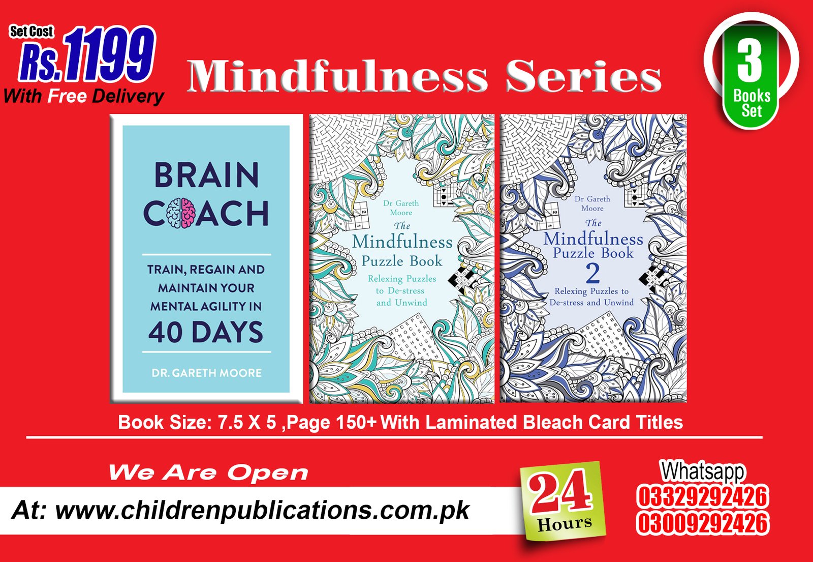 Mindfulnes-Series.jpg The Mindfulness Puzzle Book Series - Image 1