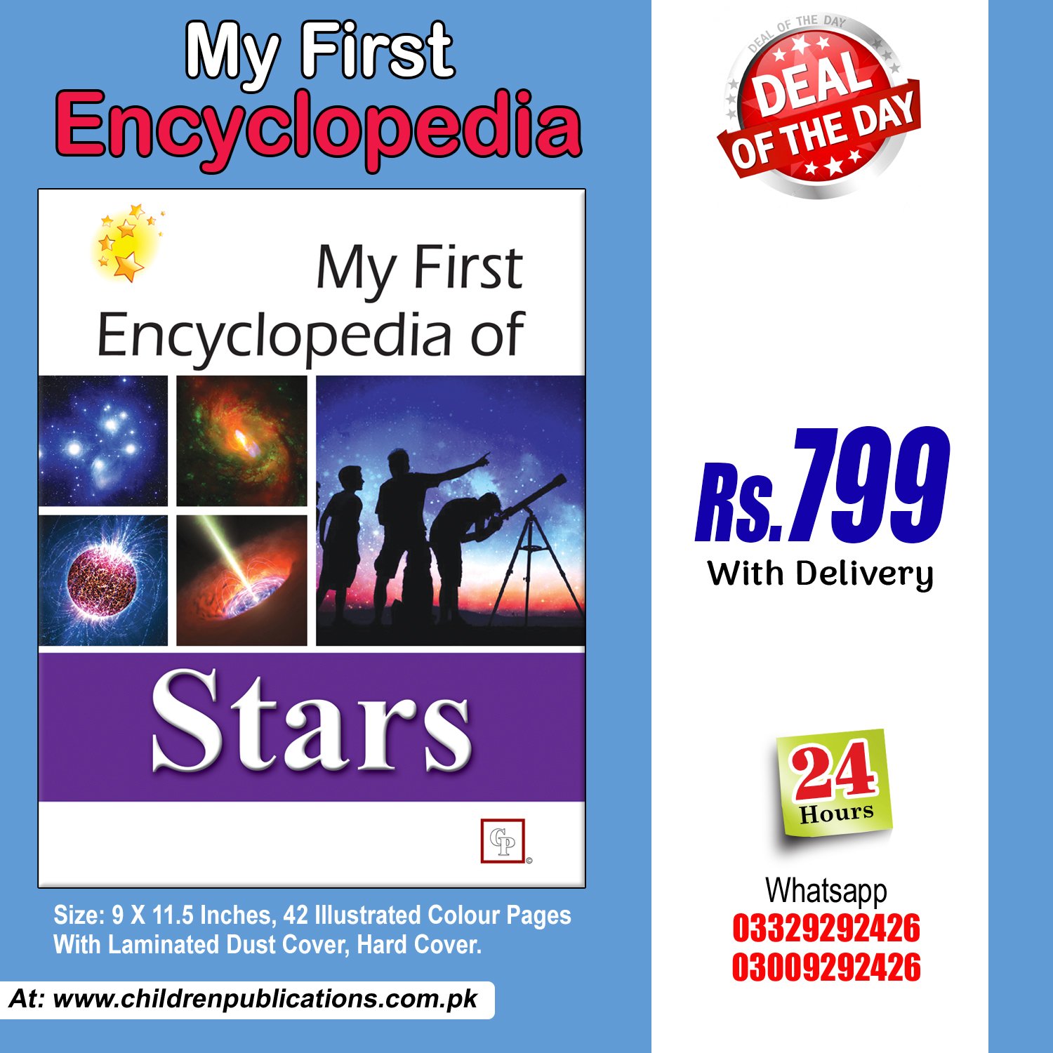 Star-single-encylopedia1.jpg My First Encyclopedia Of Stars (Hardcover) IN English - Image 1