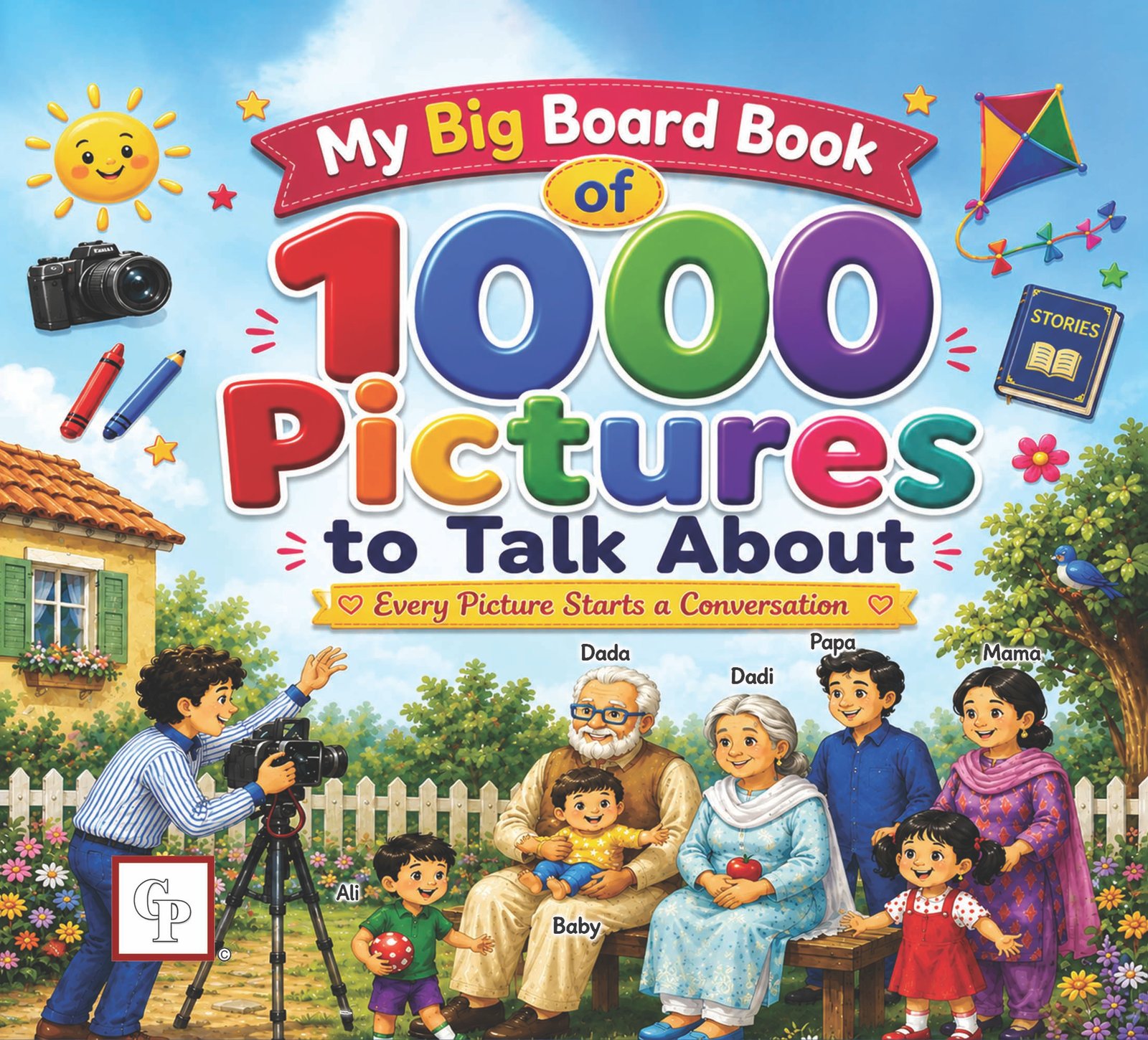 book1back.jpg My Big Board book of 1000 Pictures to Talk About Book 1 - Image 1