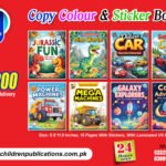 Copy Colour and Sticker Book