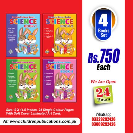 Pre-School Science Series 4 Books